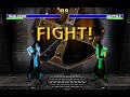 MKTX AI Battle Sub Zero VS Reptile