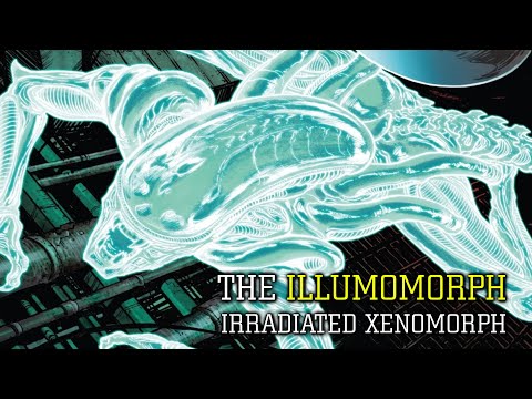 The Illumomorph (Irradiated Xenomorph) - Alien Species Explained (Aliens: Aftermath)