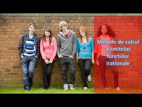 Metode de calcul a limitelor functiilor irationale la ± ∞