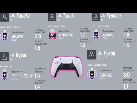 DIAMOND IS TOO EASY😴: PS5 Ranked Highlights - Rainbow Six Siege Console Gameplay