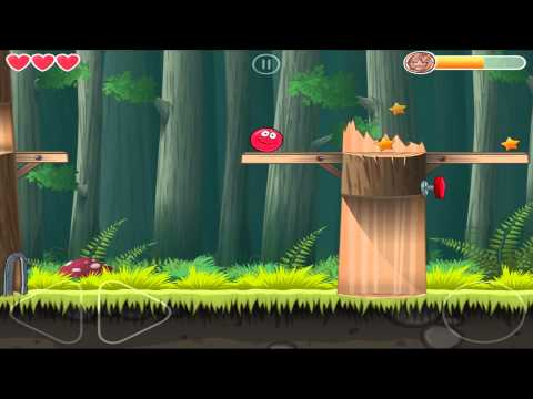 Red Ball 4 : Deep Forest - Level 26 - Walkthrough {Gameplay / HD}