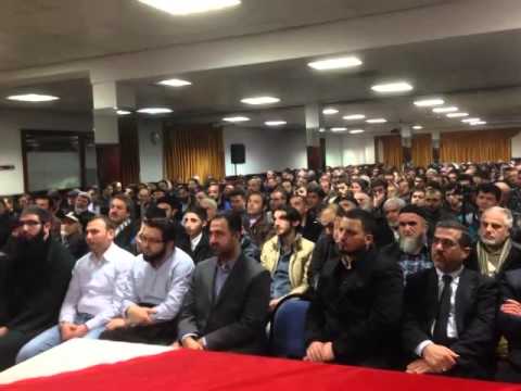 Schiedam islam merkezi faliyetlerden goruntuler.