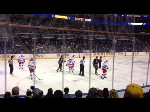 Buffalo Sabres vs Carolina Hurricanes section 108 row 8 view