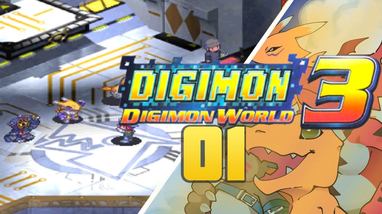 Digimon World 3 PT-BR #01 - Início de Gameplay em português