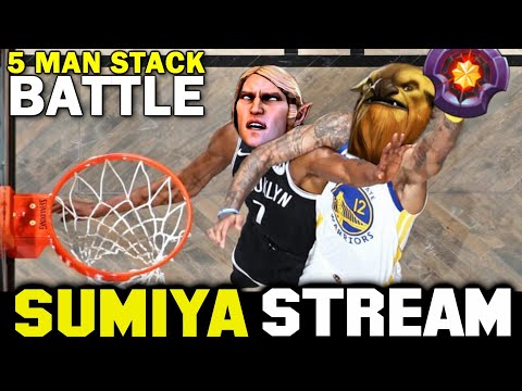 SUMIYA vs Master Tier ES 5 Man Stack 2 Games in a Row | Sumiya Invoker Stream Moment #2025