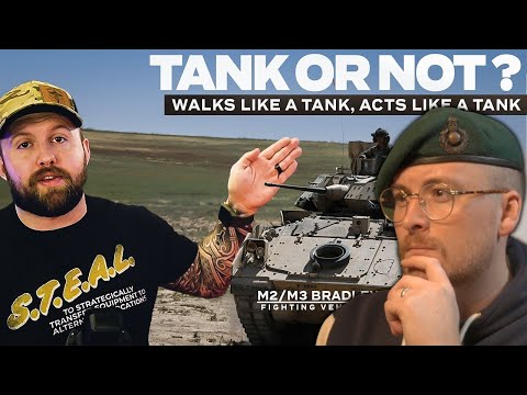 Royal Marine Reacts To Greatest "Not A Tank" Of All Time - The Bradley Fighting Vehicle