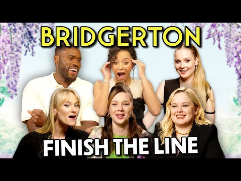 Can the Bridgerton Cast Finish the Bridgerton Lines? | React