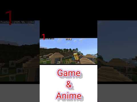 GameAnime - Tell me which one you like || #minecraft #minecraftmemes #minecraftpe #GameAnime