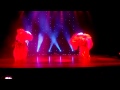 Show dance group Todes. Russia. 