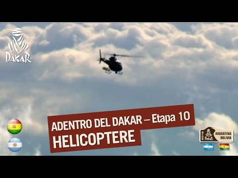 Etapa 10 - Adentro del Dakar 2016 - HELICOPTERE