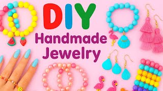 Adorable DIY Jewellery Gifts 🎁 | Handmade Bracelets & Earrings Tutorial #cutegiftideas #diycrafts