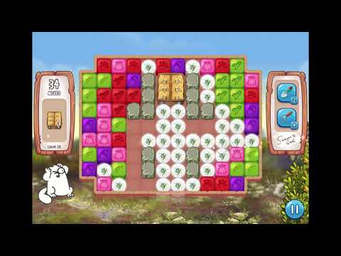 Simon’s Cat : Story Time (Apple Arcade) - (Level - 27 to 35) Restore benches, Repair lanterns