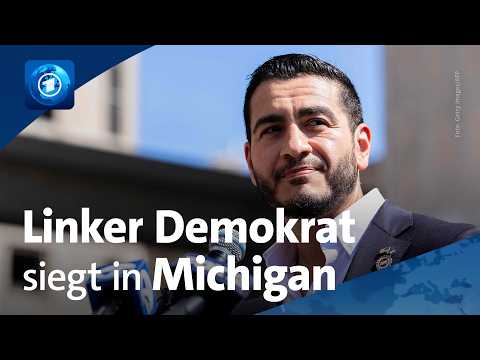 Video Thumbnail: US-Senat: Linker Demokrat El-Sayed sichert sich Kandidatur