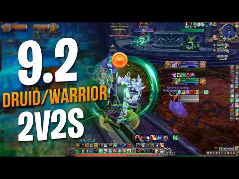 9.2 Druid / Warrior 2v2s (Season 3) - WoW Shadowlands 9.2 Druid PvP