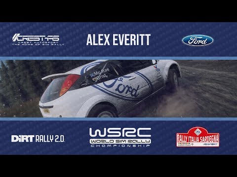 Alex Everitt | Crest Autosport | World Sim Rally Championship | Round 7 @ Italy