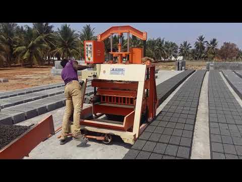 High Pressure Concrete Block Making Machine