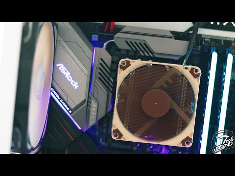 Aušint. Noctua NH-L9x65 CPU video
