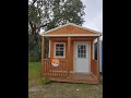 Tiny Cabin Sheds by Weather King at Chiefland Farmers Flea Market