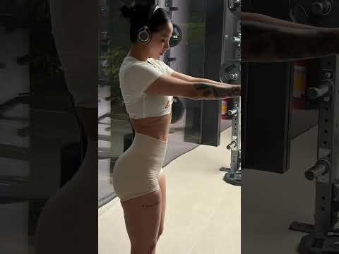 Chinese Girl Gym Workout #469 | Asian Fitness Model Inspiration