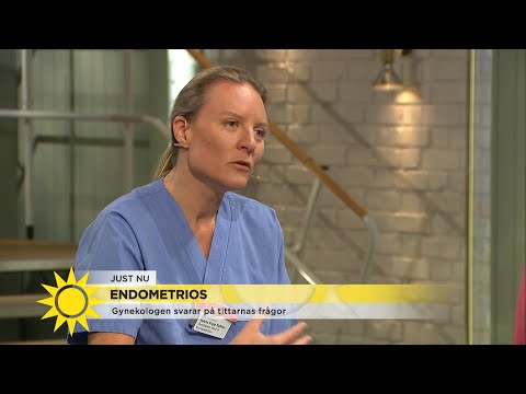Gynekologen svarar på tittarnas frågor om endometrios - Nyhetsmorgon (TV4)