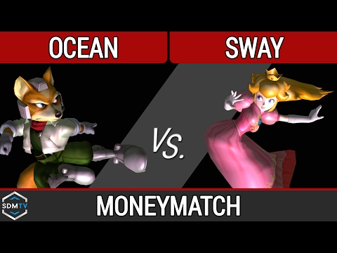 SDSU Biweekly 54 - SDMTV | Ocean (Fox) vs. B2S | Sway (Peach) - SSBM Moneymatch - Smash Melee