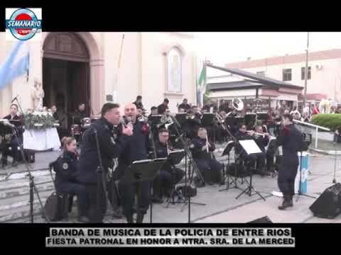 CERRITO   DIA PATRONAL   BANDA DE MUSICA POLICIA DE ENTRE RIOS