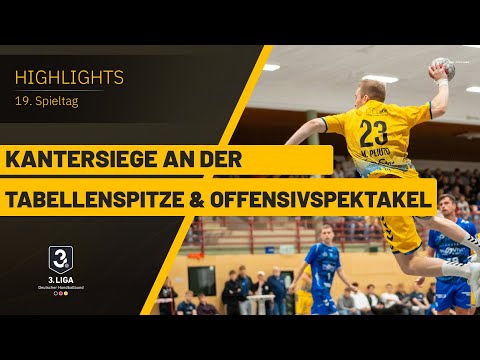 3. Liga: Kantersiege & spannende Duelle - Die Highlights des 19. Spieltags | Sporteurope.TV Handball