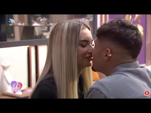 Casa Iubirii - Jocul cu foaia face victime! Dorobantu si Naomi, pe cale sa-si atinga buzele!