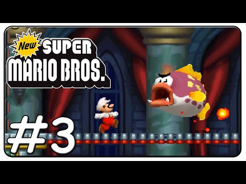 New Super Mario Bros. DS - 100% Walkthrough World 3