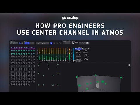 Mixing In Dolby Atmos: How Pro Engineers Use Center Channel In Atmos