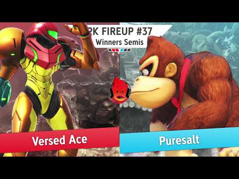 Versed Ace (Samus, ROB) vs Puresalt (Palutena, Donkey Kong) - PK Fireup #37 Winners Semi Finals