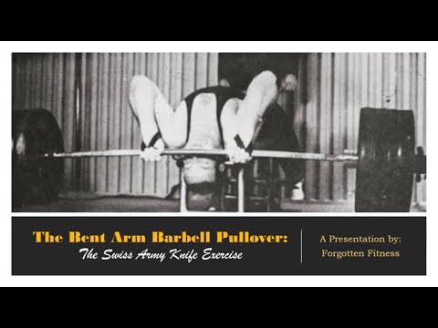 bent-arm barbell pullover