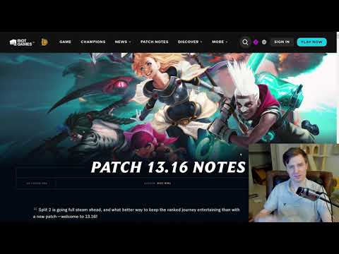 RIOT RELEASES THE NEWEST DAMAGE BUFFS | LEAGUE OF LEGENDS PATCH 13.16