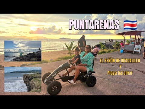 Visitamos Puntarenas, El peñón de Guacalillo y bajamar una playa en abandonó 😲😲😲 🇨🇷 