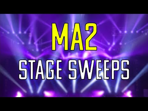 MA2 Stage Sweeps made easy!