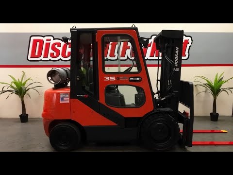 DOOSAN G35C-5PLUS 8,000 lb LP (Propane) #0008 - Forklift For Sale