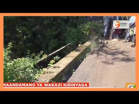 Wakazi wa Gatumbi walalamikia wizi wa vyuma vya daraja