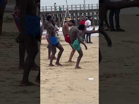The Zulu Dance at the Beach #durban #southafrica