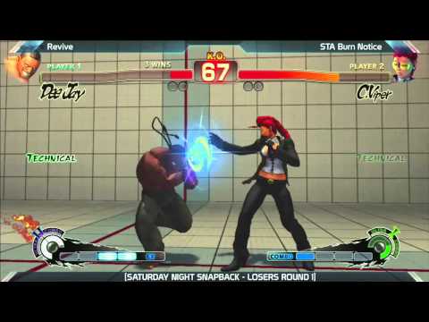 SSF4 Revive vs STA Burn Notice |Saturday Night Snapback 5.5