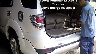 preview picture of video 'HHO Joko Energy on Toyota Fortuner 2012'