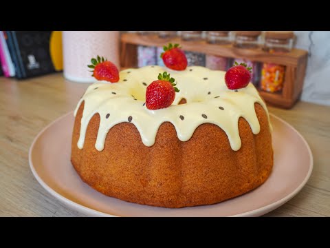 FLUFFY PASSION FRUIT CAKE WITH GLAZE | GREZZIA ALESSANDRA LOPEZ
