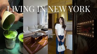 NYC VLOG | week at home in new york, lots of creator events, self care treatments, nyc jazz club