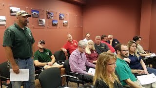 Pickens County Board of Commissoners Work Session October 2018