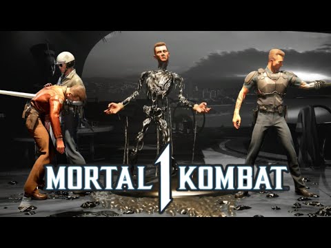 Mortal Kombat 1 - T-1000 All Brutalities (4K)