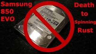 Samsung 850 EVO SSD Installation