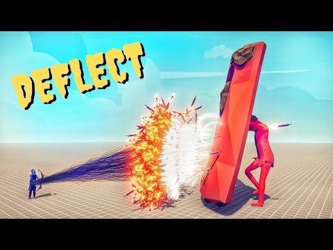 GIANT PROTECTOR vs EVERY GOD -(Giant Deflect Shield) -Totally Accurate Battle Simulator TABS