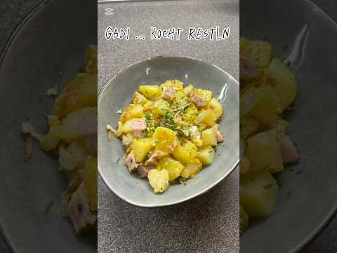 Restl kochen - schnelles Gröstl in 10 Minuten! #resteküche #gadikochtrestln