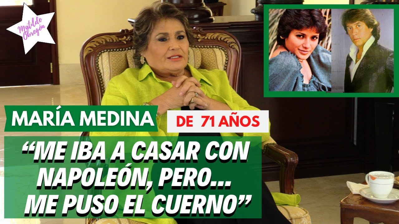 MARIA MEDINA:  "Dejé de cantar y hasta pensé en vender ¡ZAPATOS! / Entrevista con Matilde Obregón.