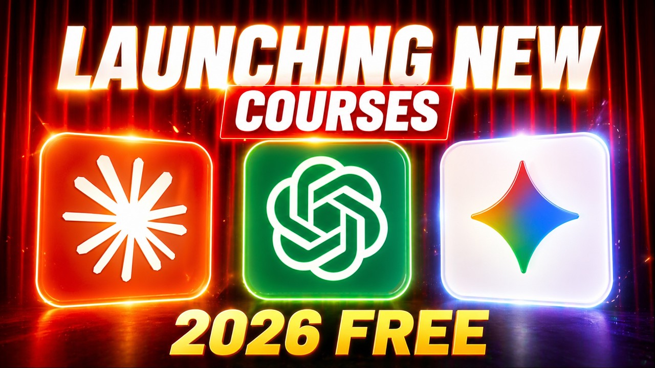 Claude AI, Chat GPT, Gemini | Launching AI Course Super Series FREE | #aicourses #ai2026