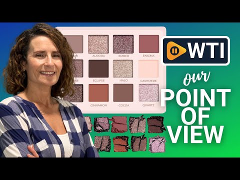 Lamora Nude Eyeshadow Palette Makeup - 12 Neutral Pigmented Matte & Shimmer Shades - Travel Size Eye Shadow With Mirror - WTI product video review